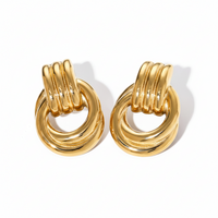 Sculpted Hoop Earrings