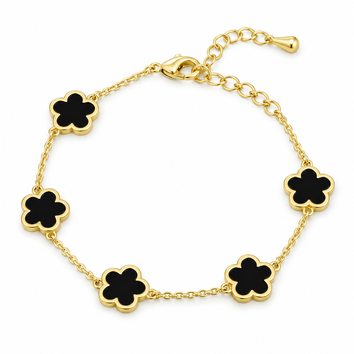 Five Petal Flower Bracelet