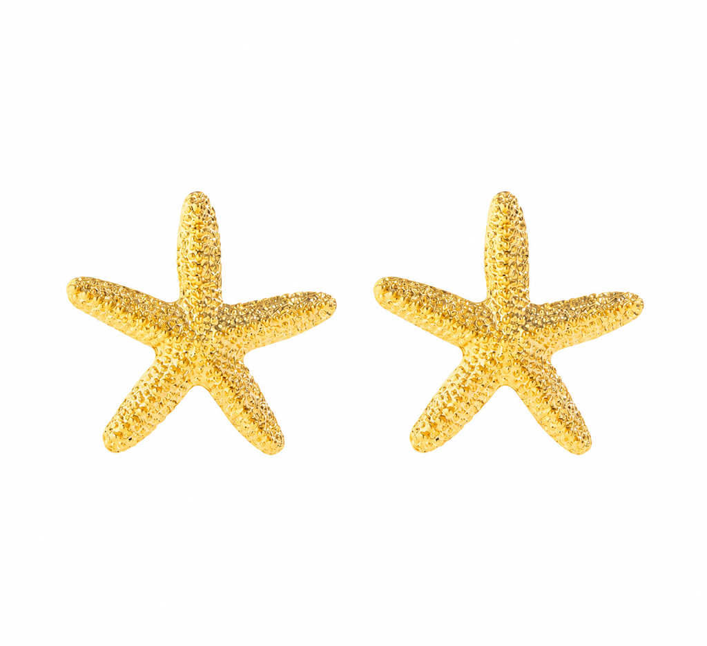 Starfish Pendant Necklace/Earrings Set
